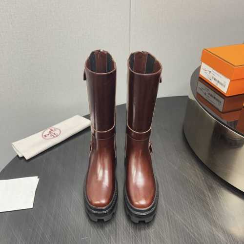 独家顶级版本 HERME*H家24vs秋冬新款靴子系列 爱马仕 HERMES 高筒松紧修身瘦腿圆头高靴 这双靴子应该是爱马仕“平替”了纽约博主的超摩登经