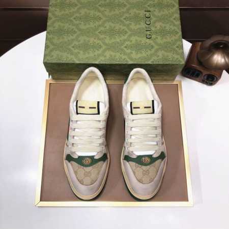 工厂批 Gucci 古奇 高端新款限定款情侣小脏鞋！材料均为定制，超级好看，进口电绣工艺，请各位看清细节认准品质，独家开模大底，高品质请随意对比！全新包装升级！ - 点击图像关闭