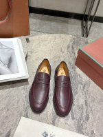 女 男30, Loro piana新品小牛皮鞋乐福鞋、专柜正品购入开发、鞋面采用小牛皮制作、内里进口水染牛里和垫脚、定制真皮大底、加工流程和材质均和原版一致 欢