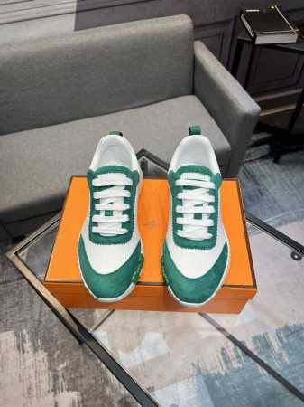 独家实拍 顶级版本 Hermes 24Ss Fe New Arrival~秋冬新款 Bouncing 情侣运动鞋 爱马仕最舒服的鞋没有之一 上脚特轻又巨好看 逛 - 点击图像关闭