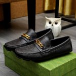 调工厂p价 男装男鞋 运动原单 Gucci 古奇 新款男士时尚休闲套脚鞋官网原版1:1开模头层采用意大利牛皮皮内里 原单品质 做工精细橡胶耐磨防滑大底 穿着舒适