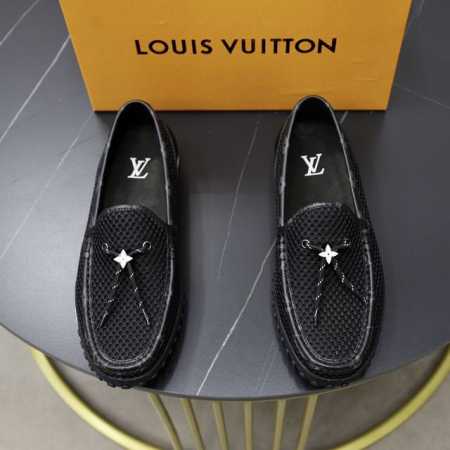 出厂价 顶级原单 品牌 Louis Vuitton Lv.路易威登 材质 原工厂牛皮配老花布匹1：1轻便柔软原板大底 舒适牛皮内里 款式类型：休闲商务皮鞋 等级 - 点击图像关闭