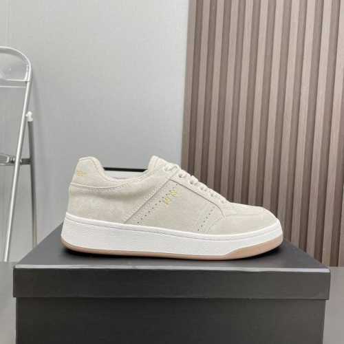 出厂:低帮 独家顶级版本 YSL SAINT LAURENT 圣罗兰 SL61春夏最新爆款休闲系列 SL61运动低帮休闲鞋 圣罗兰 SL61 ，原版购入 一比一