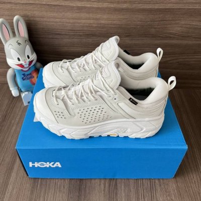 当天现货 顶级版本Hoka One One Tor Ultra Low托亚潮流户外功能鞋男女同款米色。 码数：36-46码 含半码 编码: 310-Wncl 全