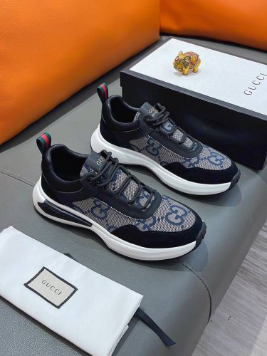商品名称：Gucci 古驰 实价： 正规码数: 38-44 休闲鞋 商品材料：精选 牛皮鞋面，柔软羊皮内里；原厂大底。