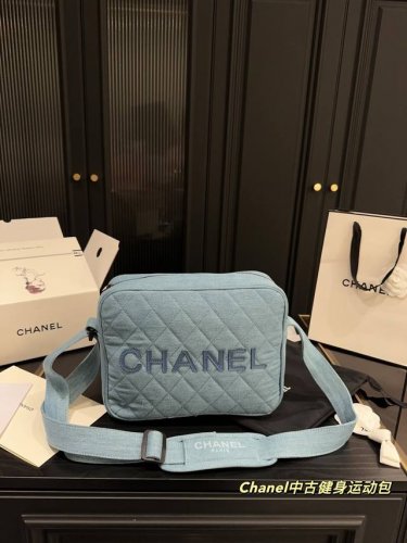 尺寸32.24 香奈儿Chanel中古健身运动包