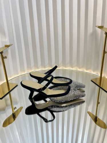 Dio R Ss25 New Arrival cd 25春夏璀璨星河系列新品高跟鞋 网纱鞋面 搭配经典藤格纹水钻 Blingbling地闪耀 太美啦 专柜除了贵