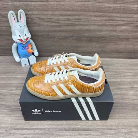 顶级版本Wales Bonner X Adidas Originals Samba 'wonder White Night Brown' 舒适百搭 防滑耐磨 低 - 点击图像关闭