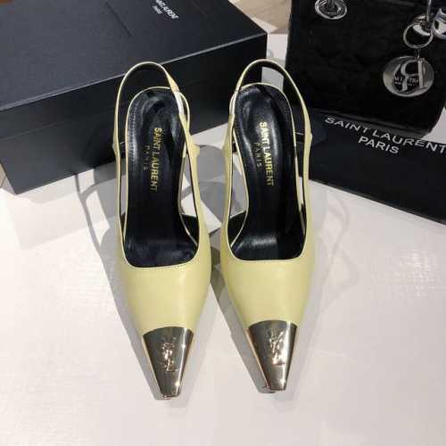 saint Lauren Ysl圣罗兰 圣罗兰Ysl 春夏｜高跟鞋新品 绝美 精致 优雅！10Cm上脚特别稳，放心入！ 鞋跟是重新开模定制的，高度与正品一致区别