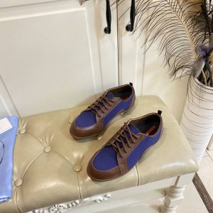 出厂价 ，普拉达PRADA休闲牛皮面，拼接鞋面，35-40码 41码定做不退换