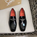 brand: Christia*.Loubouti* High-End Men's Business Dress Shoes Classic Red Soled