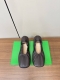 Bottega veneta 24ss秋冬网红ins平底奶奶鞋 Bottega veneta奶奶鞋 *时髦炸了更换设计师首秀奶奶鞋Bv开挂了，逆天爆款原版开发