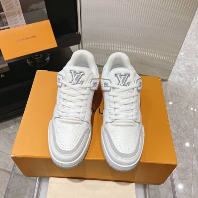 男款工厂价： 2024 Louis*Vuitto* Lv Trainer 特别版 运动鞋欧洲代购1W Rmb购入 历时一个月爆拆开发 大底和面料私模 鞋面更是报