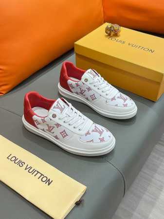 商品名称：LOUIS VUITTON 路易 威登 正规码数: 38-44 休闲鞋 商品材料：精选 进口牛皮鞋面，柔软羊皮内里；原厂大底。 - 点击图像关闭