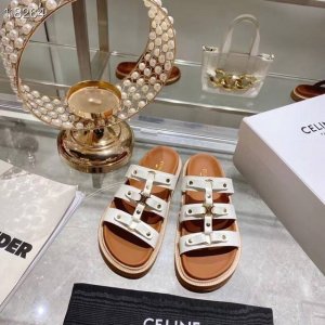 橙子出厂价p celine 赛琳春夏新款 凯旋门复古拖鞋 罗马凉鞋 这款上脚绝对Vintage复古风味十足 码数 35-42