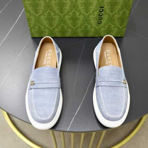 出厂价: 品牌：古奇gucci 尺码：38-44 45可定制 等级： 专柜经典款 材料： 原版软特殊皮料鞋面 舒适羊皮内里 橡胶柔软轻便大底 款式类别：商务休闲