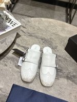 顶级品质Prad* 25ss 普拉达走秀款复古流苏半拖鞋单鞋爆款！走秀款 复古感时髦满满 随意百搭 时尚休闲 独到味道，人人都爱也轻松驾驭 每年都会爆.足以征服
