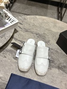 顶级品质Prad* 25ss 普拉达走秀款复古流苏半拖鞋单鞋爆款！走秀款 复古感时髦满满 随意百搭 时尚休闲 独到味道，人人都爱也轻松驾驭 每年都会爆.足以征服