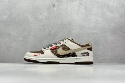 400 現貨 终端放店 Xc版 Nike Sb Dunk Low X Supreme X The North Face 米棕小钩满天星 纯原大厂出品 极力推荐