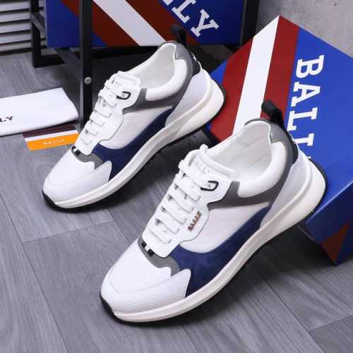 商品商标：Bally 巴利 休闲鞋 正码码数: 38-44 商品材料：精选优质牛皮拼接鞋面 羊皮内里 橡胶大底