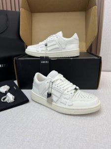 出厂价pp #情侣款 官网同步飞机盒包装 顶级版本 认准独家品质 区分市场通货 amiri埃米尔骨头鞋 官网同步更新情侣款最新配色 注意区分细节 接受一切对比