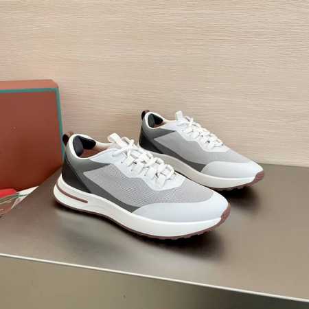出厂价 实价 Lp 家新品 Loro Pian* 诺悠*翩雅 Week End Walk 男士网面牛皮拼接休闲运动鞋 官方售价 Rmb 27,400 这款休闲鞋 - 点击图像关闭