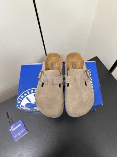 Birkenstock 勃肯2025新色新款！蒙大拿博肯丑萌系列，一直非常火爆的款式 可调的节低帮休闲拖鞋 上脚很好看哦，穿着舒适 ！ 定制磨砂皮 垫脚真皮 轻