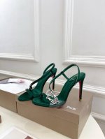 christian Louboutin路铂廷Cl 红底鞋 25Ss最新Just Jewel真丝水晶钻高跟凉鞋系列 魅惑华丽的顶级硬货上新 bs明星同款 平台主播