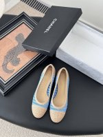 Chanel 25S新色芭蕾舞鞋 原版1:1复刻 经典中的经典 无论搭配裤装还是裙装都是完美 小圆头的设计很好的修饰脚型 小仙女们必备 跟高 2.5Cm 码数