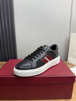 工厂p价 巴利-Bally家原单新品系列,1:1出货 高档牛皮拼接舒适网面+牛皮内里,原版防滑轻便发泡大底38-45 38.45订做