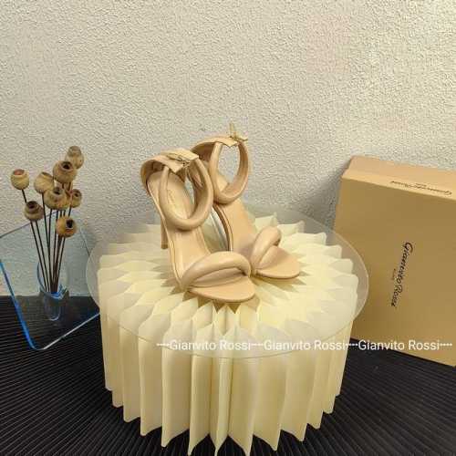 羊皮款 吉安维托 罗西 Gianvito Rossi Eiko Stiletto，轻松移动。这款 胖胖高跟凉鞋 秉承了其传统意大利工艺，专注精巧细节，打造优雅女
