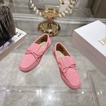 出厂价p 2025Ss新款Dior迪奥 Miss Street乐福鞋 蝴蝶结彩色多巴胺平底休闲豆豆鞋 上脚非常舒适 这款 Miss Dior Street乐福鞋