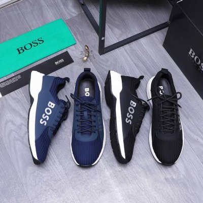 商品商标 Ｂｏｓｓ 休闲鞋 正码码数 38-45 商品材料：精选牛皮拼接透气织带鞋面 透气网内里 橡胶大底