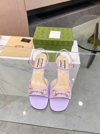 出厂价pp 女装女鞋 运动原单新款古琦高跟凉鞋 时尚又高端 上脚舒适跟又稳 夏天必备的经典款凉鞋 面料 混种羊皮和特殊材料制作 内里 垫脚 羊皮 跟高 6Cm - 点击图像关闭