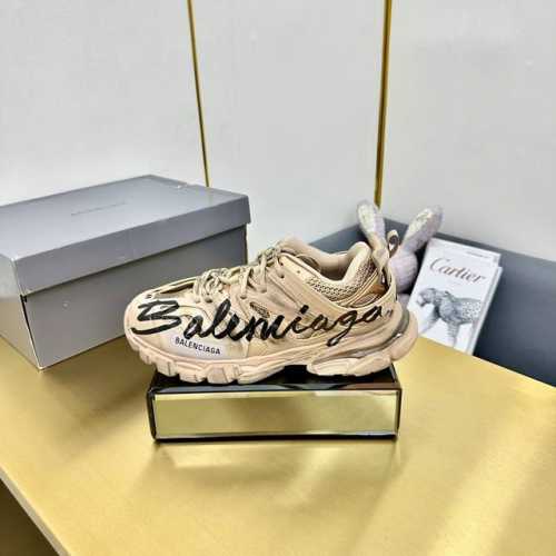 巴黎是家3代系列 Balenciag*a Track 3.0 低帮老爹鞋 做旧黑色涂鸦 知名巴黎大厂出品 原装大盒 从里到外 一切百分百还原ZP配置 细节品质毋