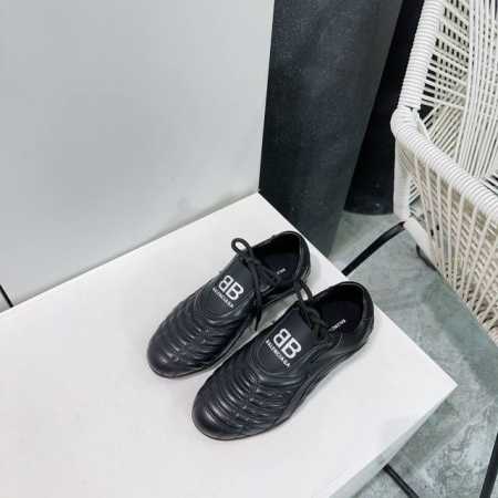 高品质出厂 ！男20！顶级品质情侣款！Balenciaga巴黎世家25春夏经典电绣菱格鞋面棒球鞋休闲鞋！ 超火爆 众明星网红潮人大秀款 松驰感满满 秀气高级又可 - 点击图像关闭