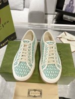 Gucci 23Ss 1977休闲厚底帆布鞋 原版顶级货 细节无敌 底5Cm 码数:35-40 41定做不退换