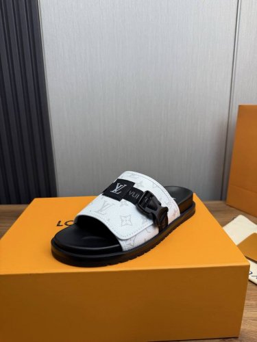 工厂p价 lv.爆款男拖鞋热卖 官网一比一制作 38-45码 45 46 订做
