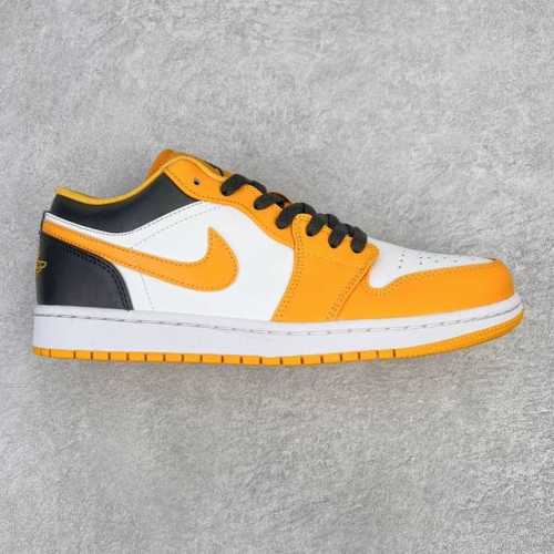 超强福利160 #Ry超级性价比 Air Jordan Aj1 Low 低帮系列 黑白黄出租车 553558-701 唯一平替选择 市场第二梯队最强版 全部原鞋