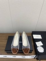 Chanel24p 芭蕾舞单鞋～ 顶级版本 原版1:1切割而成 Chanel香奈儿万年经典蝴蝶结 圆头芭蕾舞鞋 好品质不多 真正做到随便进出专柜无压力 无论楦型