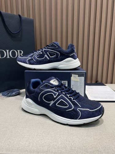 出厂价pp 情侣款顶级版本新配色 Dior 迪奥最新配色B30系列 反光 老爹运动鞋 原版11700购入开发 做货 全新B30运动鞋 顺应复古市场的趋势的 Da