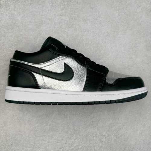 超强福利160 #Ry超级性价比 Air Jordan Aj1 Low 低帮 黑银 Da5551-001 全新流水线出品 Dt版本唯一平替选择 市场第二梯队最强