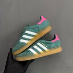 档口现货 公司级 鞋面双拼色 羚羊内训 德训 低帮板鞋 adidas Gazelle Indoor Trainers 羚羊内训系列低帮复古百搭休闲运动德训风板鞋