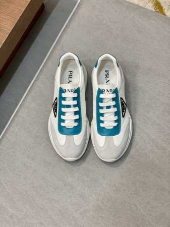 实价 Prada 普拉达 America'S Cu 皮拼布运动鞋 莞产顶级猛货 新品出货 创新材质 廓形线条 活力配色 当代外观 定义精致美学与革新技术的全新p - 点击图像关闭