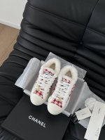 Chanel 24P新款大头饼干鞋 原版开发顶级版本 鞋面正品一致 内里羊皮 TPU大底 非普通版本橡胶大底 Size:35-39 其他码数定做