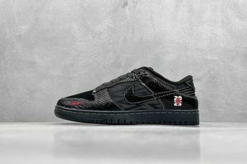 400 現貨 终端放店 Xc版 Nk Sb Dunk Low 蛇年限定-黑蛇 周年高端定制 低帮休闲板鞋 #定制鞋盒 大厂纯原品质出货 超高清洁度 皮料切割干净