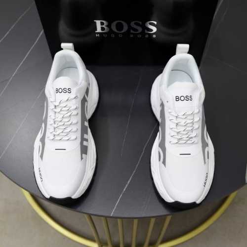 boss 最新上市 进口原版透气网布材料 高级原版图案 高端1:1开模定制 原版大底 更轻便 防滑 时尚主打潮流 百搭爆款 散发时尚休闲气息 时尚就在脚下 码数