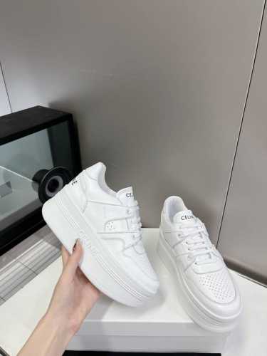 冲量价: Celine 赛琳情侣时尚潮流休闲运动鞋，Iceline赛琳Ct-04男女通用秋冬系列时尚轻松又高级，无论是通勤还是出游统统都Hold住面料牛皮，内里