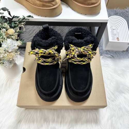 顶级版本 UGG1143954 芙卡拉系带便靴 官网主推款 秋冬美拉德穿搭必备 今年的黑马款 每个颜色都好搭配 超显腿细 各种穿法都很cool 版型超级正 原厂