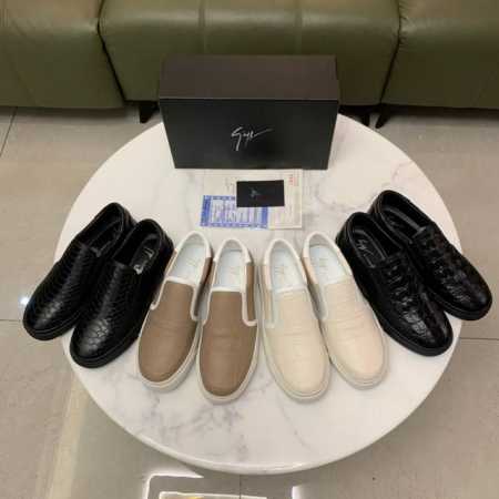 牛里 高端货淘宝主推款，官网1 1发售 高品质官网1 1复刻 Giuseppe Zanotti官网1 1同步，朱塞佩．萨诺第 ，时尚独特、休闲男鞋，进口头层牛皮 - 点击图像关闭